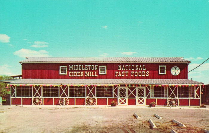 Middleton Cider Mill - Old Post Card (newer photo)